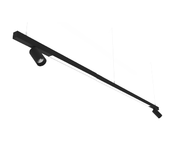 LINO CROLL COLG 2 CABEZALES SIM PLAQUETA 35W 2000MM